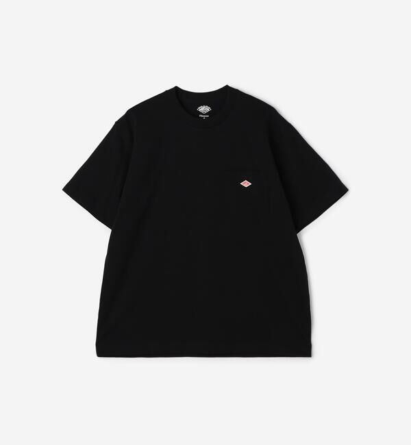 DANTON「DANTON | ポケットTシャツ SOLID MEN」|Tシャツ・カットソー|BLACK