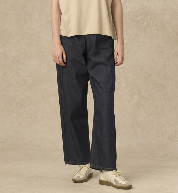 DANTON「DANTON | カラーデニム イージーパンツ WOMEN」|デニム|DENIM