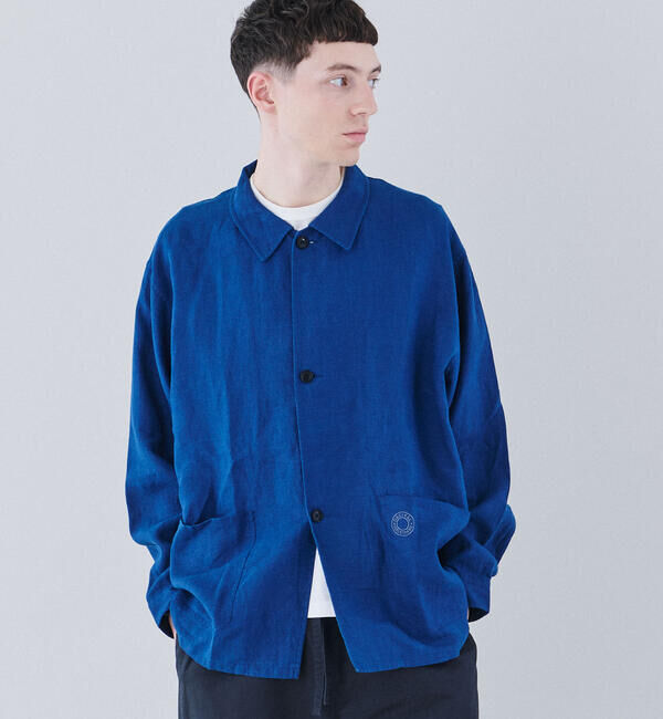 ORCIVAL「ORCIVAL | リネン カバーオールシャツ MEN」|シャツ・ブラウス|