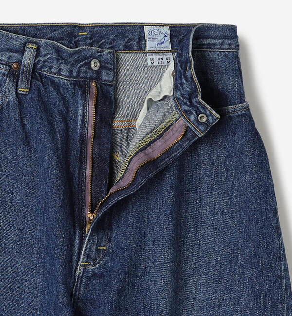  「orSlow | HIGH WAIST SELVEDGE DENIM PANTS USED WOMEN」|デニム|