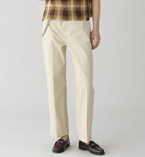  「Dickies | 〈別注〉チノスラックス WOMEN」|チノ|ECRU系1