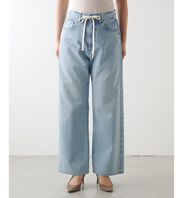  「ドロストデニムパンツ」|チノ|