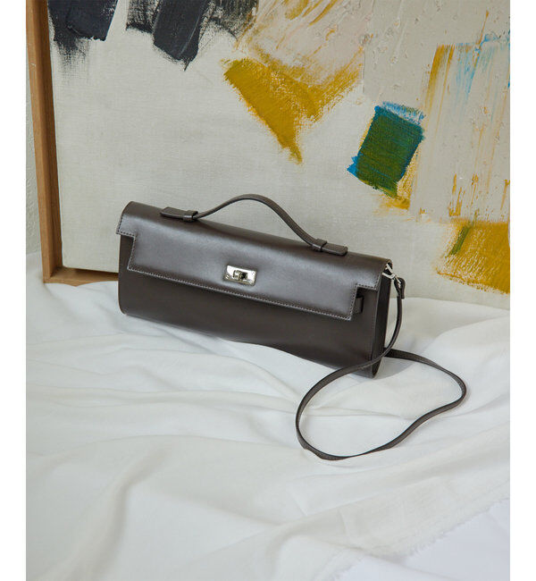 Hoaw.「【Hoaw.】フラップ2WAYバッグ」|トートバッグ|ダークブラウン