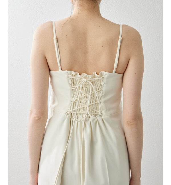 THE PAUSE「【THE PAUSE】ダブルクロスサロペット」|ワンピース|