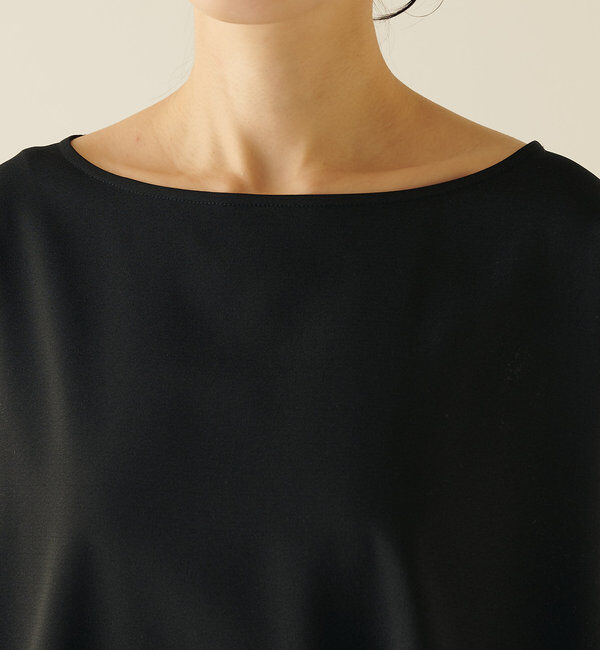  「ジャージ袖リブブラウス」|シャツ・ブラウス|