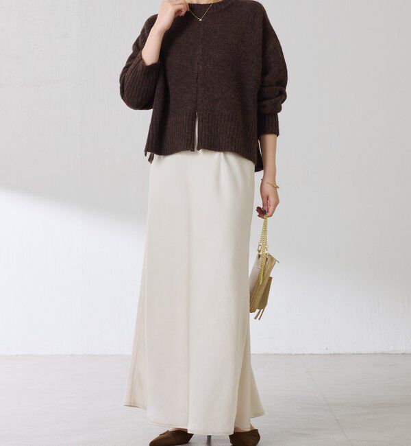  「ヤクライクショートニット」|ニット・セーター|