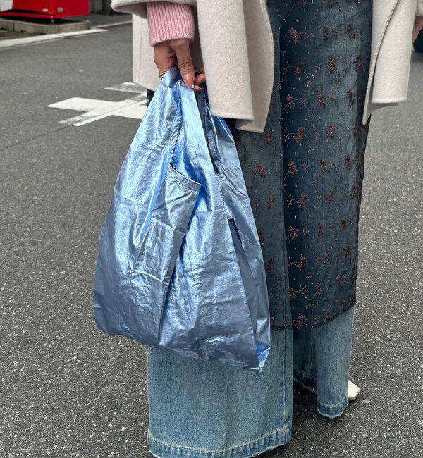  「【BAGGU/バグゥ】24HO BABY BAGGU メタリック」|トートバッグ|