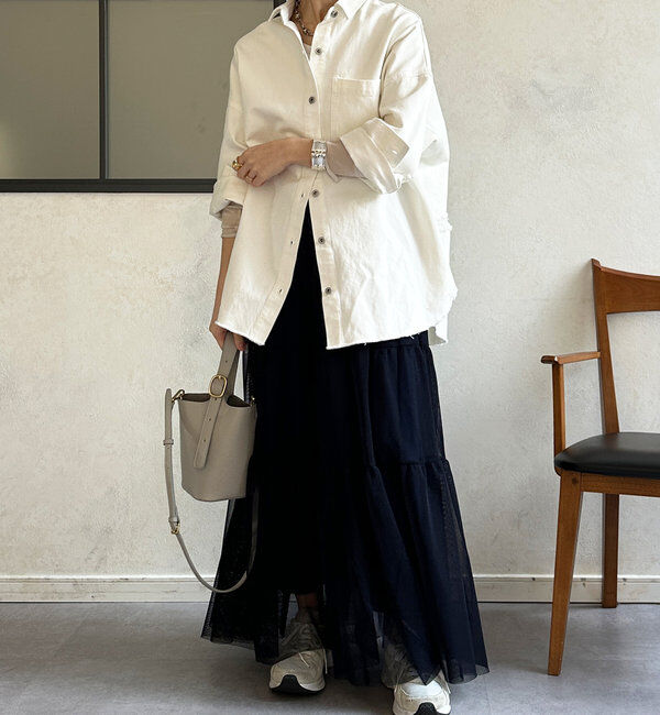  「【SAKURA @___saku14_ 企画】メッシュティアードスカート」|スカート|