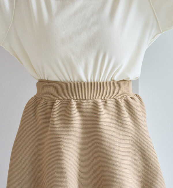  「【2WAY】バルーンニットミニスカート」|スカート|