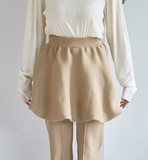  「【2WAY】バルーンニットミニスカート」|スカート|