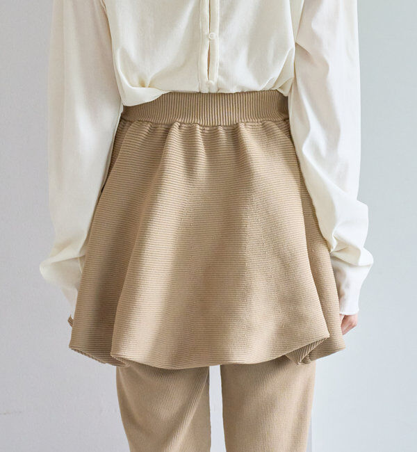  「【2WAY】バルーンニットミニスカート」|スカート|