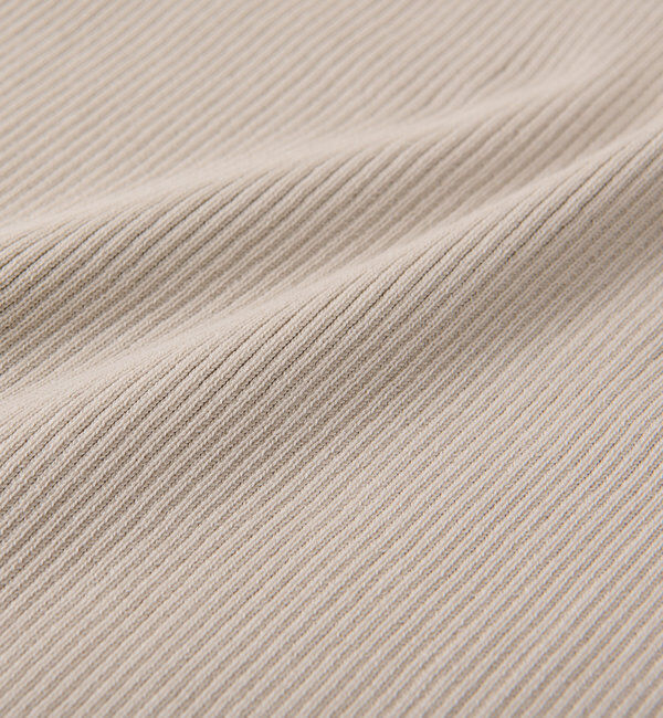  「【美シルエット】コットンリブニットスカート」|スカート|