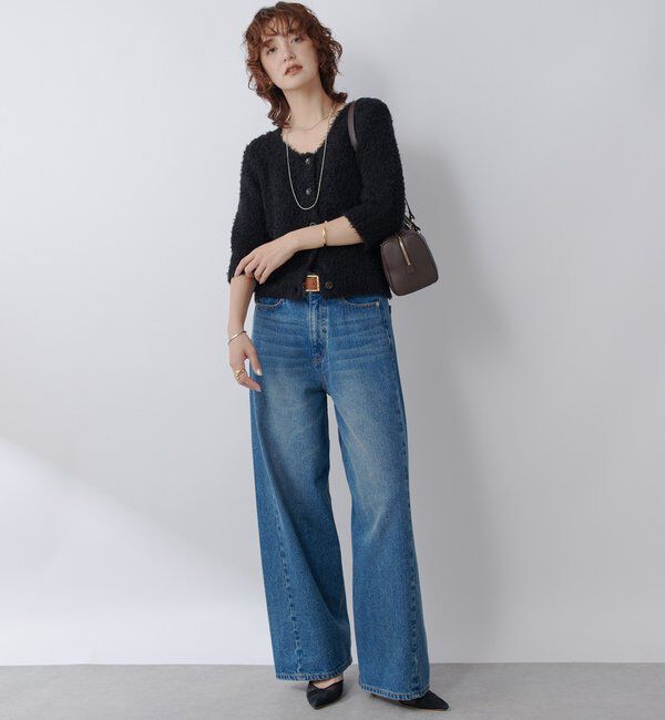  「【R.good（アールドットグッド）】オーバルボールロングネックレス」|リング|