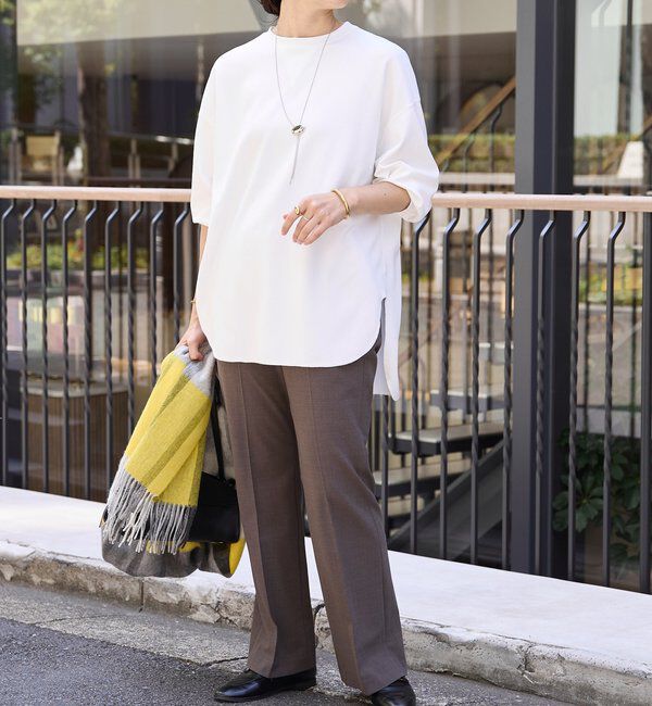  「カットジョーゼットライトプルオーバー」|Tシャツ・カットソー|