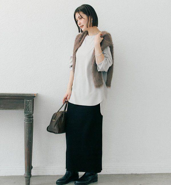  「カットジョーゼットライトプルオーバー」|Tシャツ・カットソー|