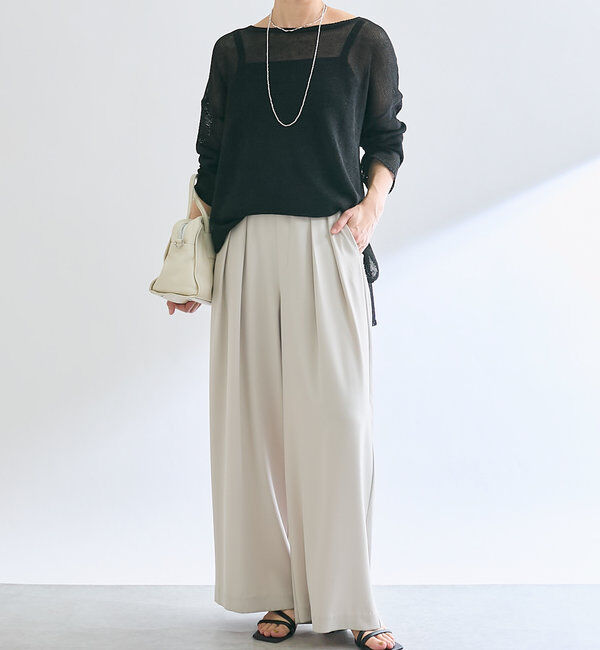  「メランジルーズニット」|ニット・セーター|