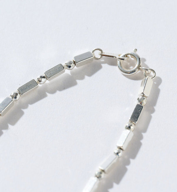  「【存在感◎】ヘマタイトショートネックレス」|リング|