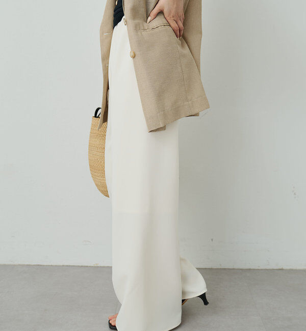  「【CHIKAコラボ】【美脚パンツ】ワイドドロストパンツ」|その他|