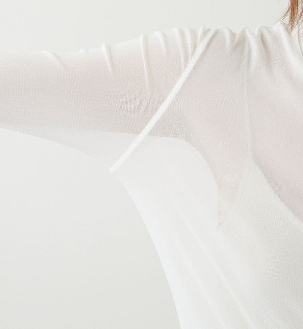  「【La nature linge】シアーチュールトップス」|Tシャツ・カットソー|