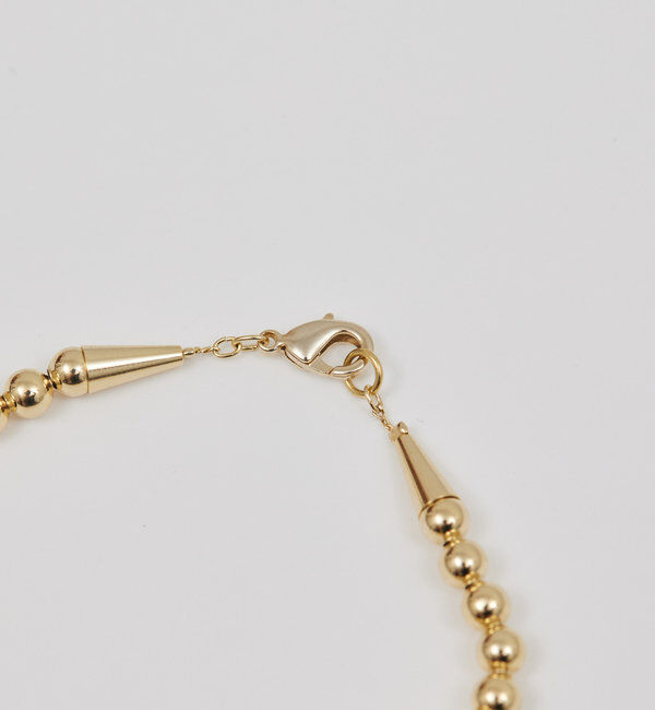  「ボールビーズロングネックレス」|リング|