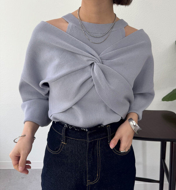  「クロスニットSET」|ニット・セーター|