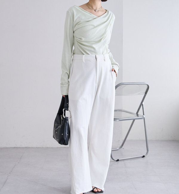  「カーブスウェットパンツ」|チノ|