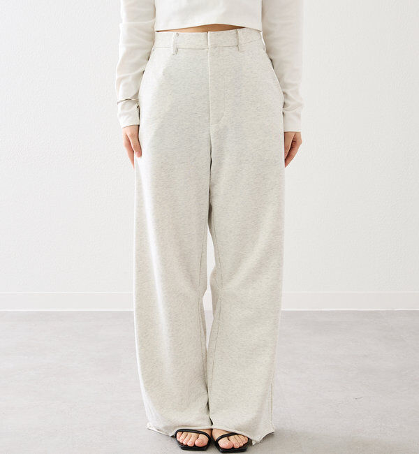  「カーブスウェットパンツ」|チノ|