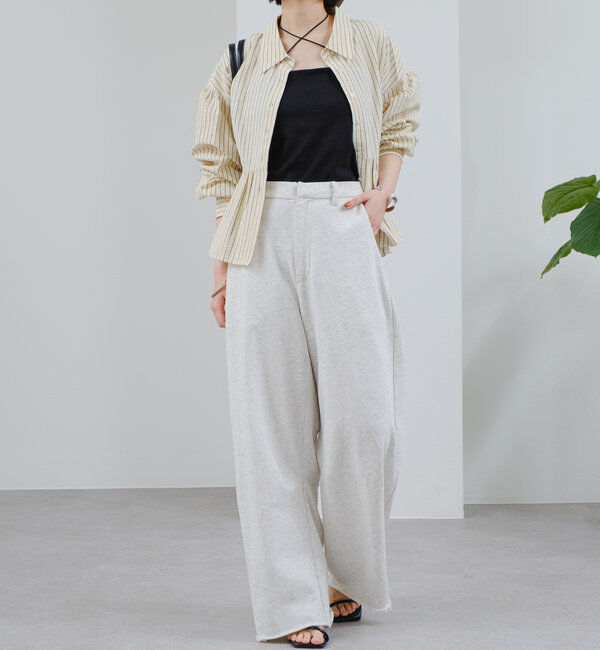  「カーブスウェットパンツ」|チノ|