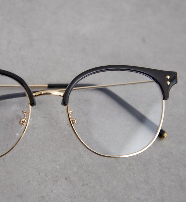  「ハーフリムメガネ」|サングラス|