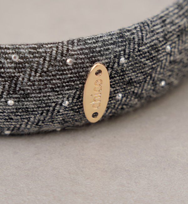  「ツイードビジューカチューシャ」|その他|