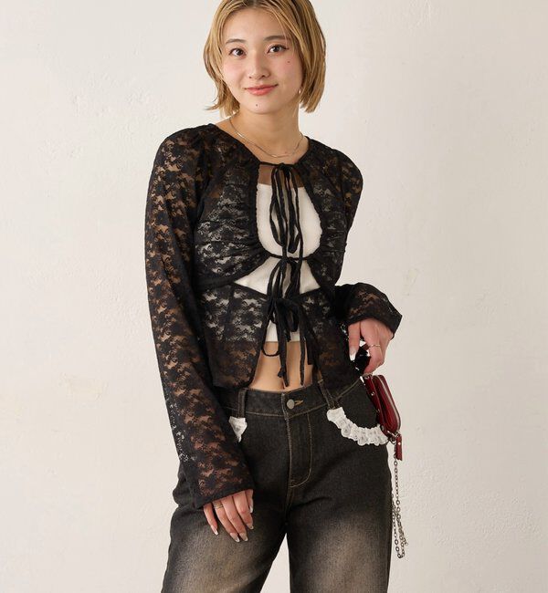  「ASSORTED GATHERED COIL DESIGN SHIRT」|シャツ・ブラウス|