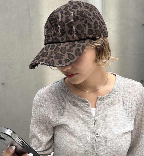  「LEOPARD CAP」|ハット|