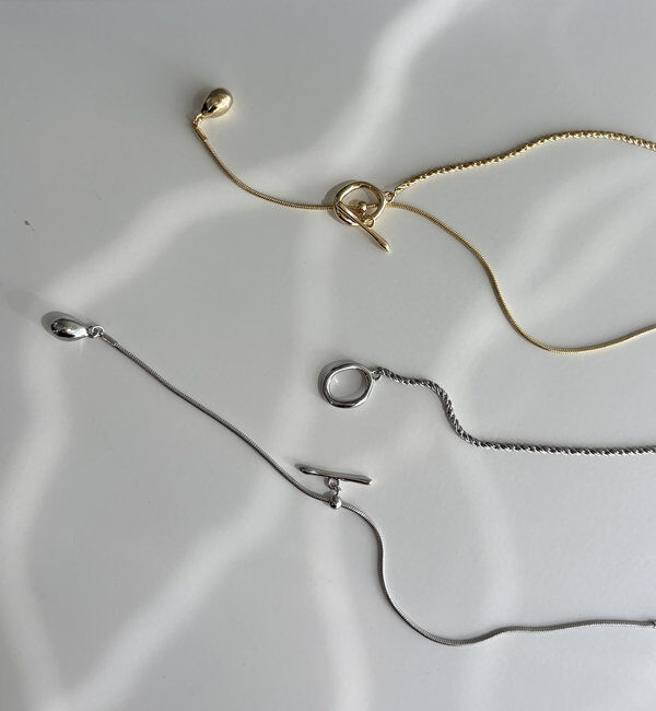  「〈GOLDY/ゴールディ〉マンテル2WAYネックレス」|リング|