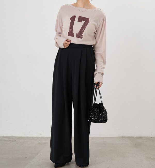  「ポンチ2タックパンツ」|チノ|