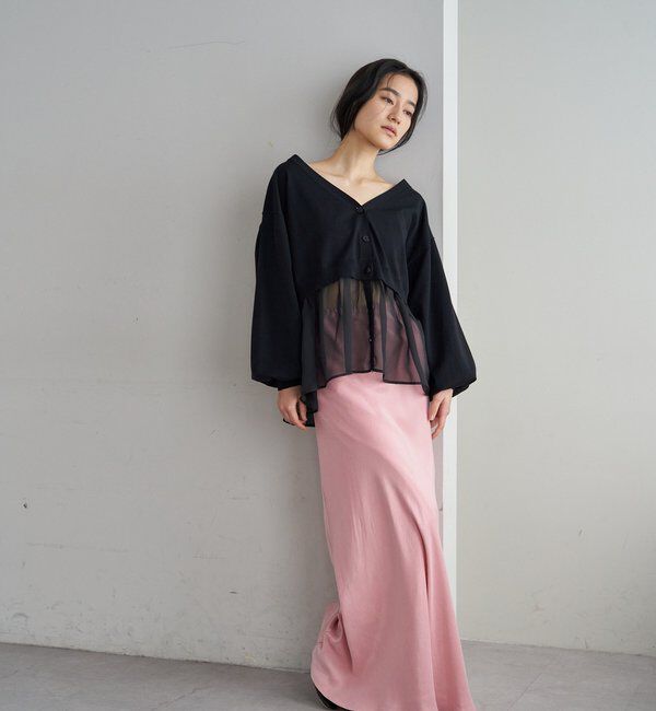  「【26SS予約】シアードッキングカーディガン」|カーディガン|