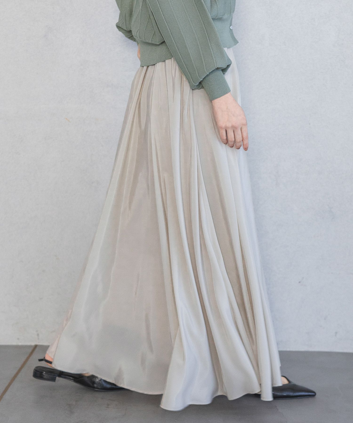 A part by 「サーキュラーフレアスカート」|スカート|