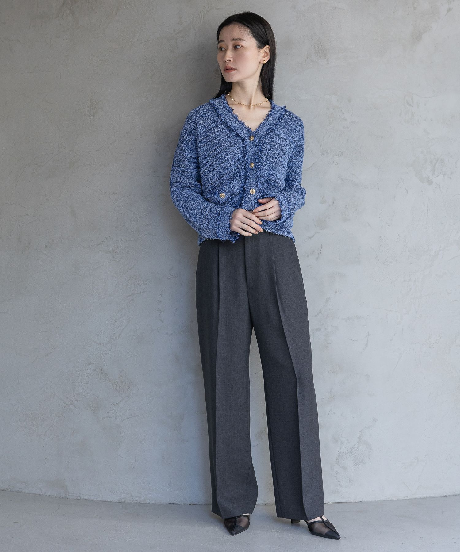 A part by 「【セットアップ着用可能】LNTストレートパンツ」|チノ|