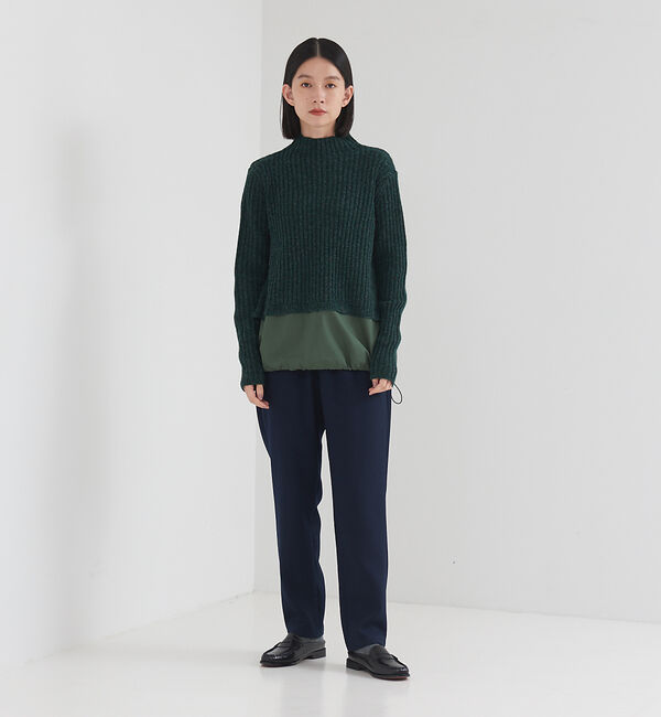 collex「エアリヤーン2WAYプルオーバー」|ニット・セーター|