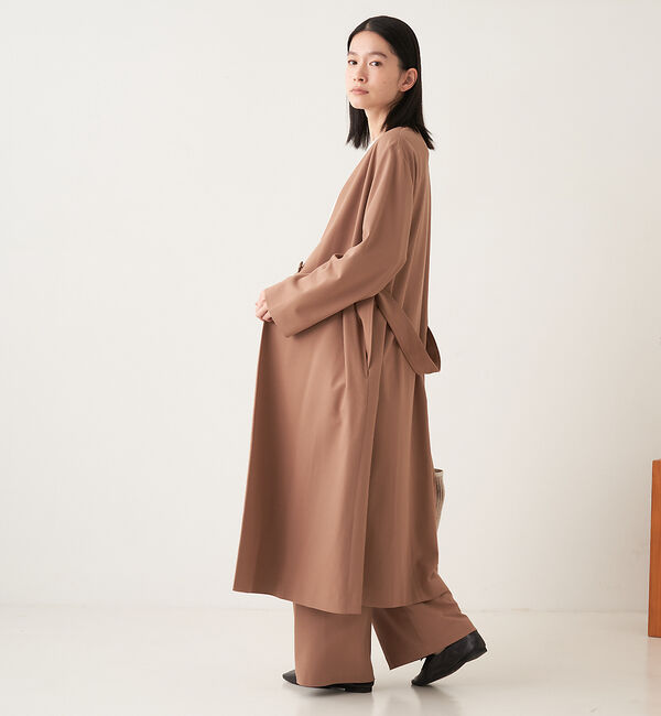 collex「【セットアップ対応】ノーカラーコート」|ノーカラーコート|