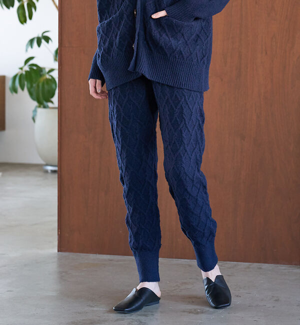 collex「【セットアップ対応】オーガニックコットンリラックスパンツ」|その他|ネイビー