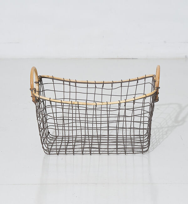 collex「ラタンワイヤーバスケット スクエア」|その他|