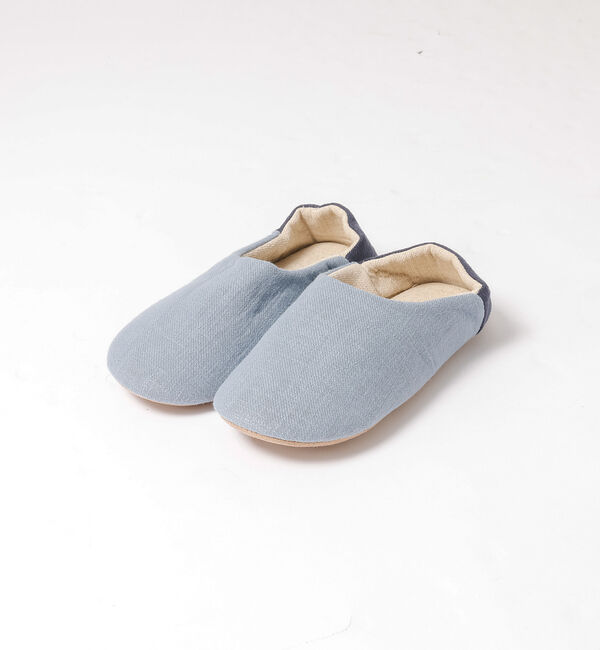 collex「リネンルームシューズ M」|本・CD・DVD|ブルーグレー