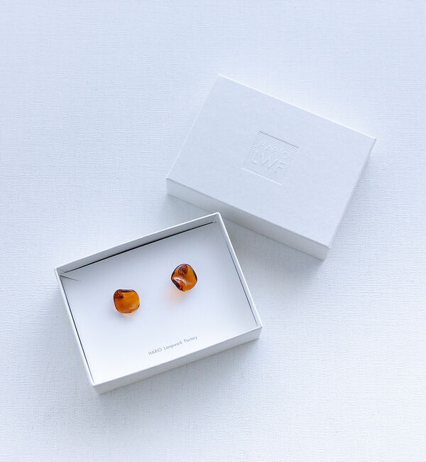 collex「【別注】【HARIO Lampwork Factory】ピアス フリル」|ピアス|