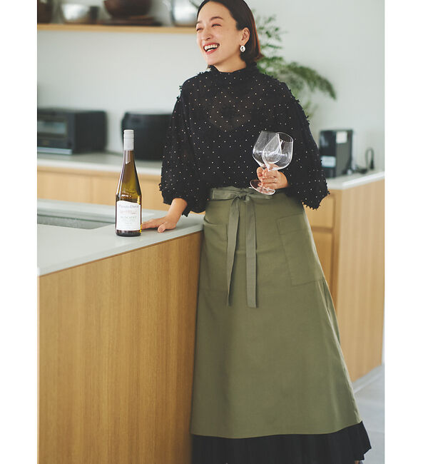 collex「＜高山都&times;collex＞コラボ おもてなし2WAYエプロン」|食器・キッチングッズ|