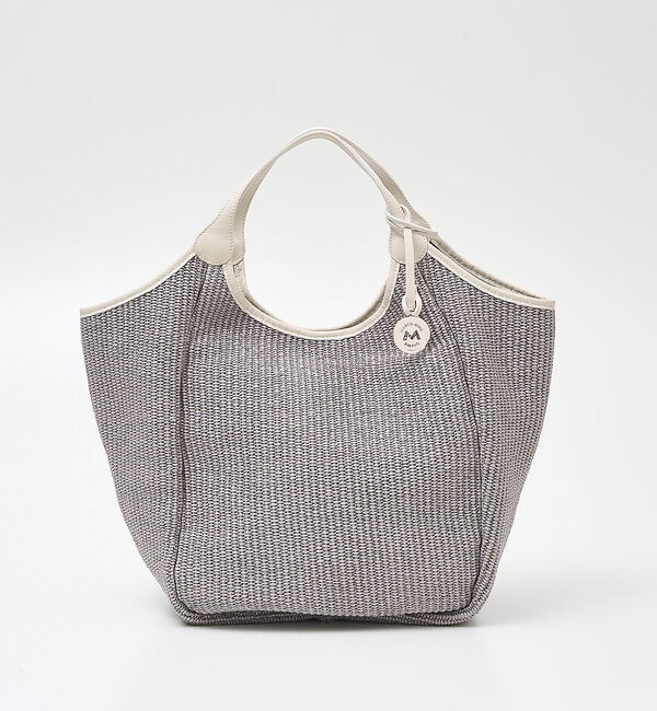collex「【MARCO MASI】【別注】 レザーハンドル ラフィア トートバッグL」|トートバッグ|