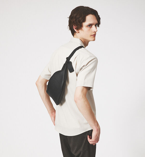 ABAHOUSE「【WEB別注】定番 / シボレザー ショルダーバッグ / ボディバッグ」|その他|