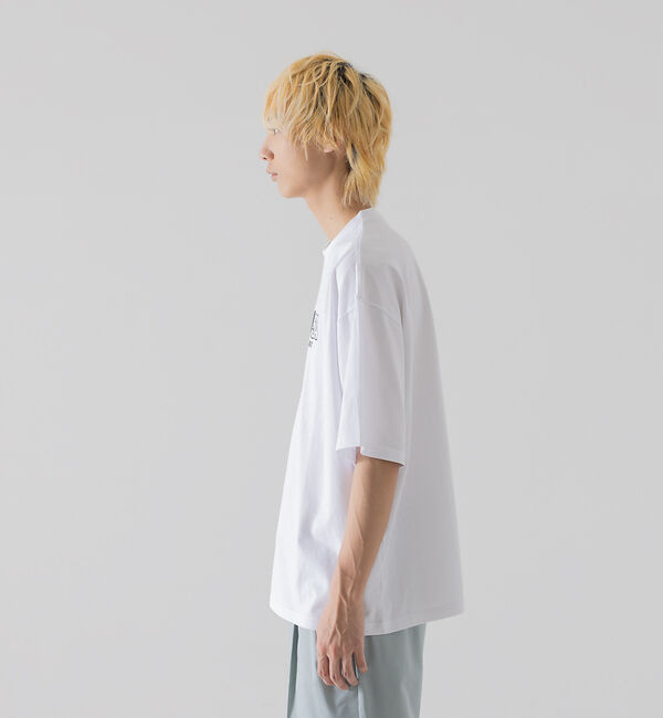 ABAHOUSE「【BADBOY / バッドボーイ】USA ロゴ パロディ Tシャツ」|Tシャツ・カットソー|