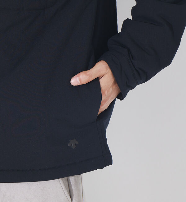 ABAHOUSE「【別注 DESCENTE / デサント】ライトパフ シャツブルゾン」|ブルゾン・スタジャン|