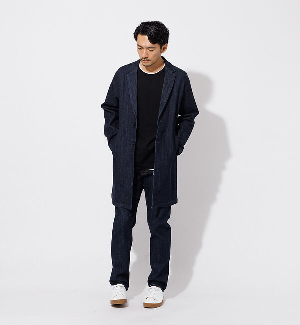 ABAHOUSE「【セットアップ対応】ストレッチ デニム チェスターコート」|その他|