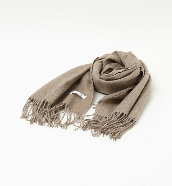 ABAHOUSE「カシミヤ100％ 大判 ベーシック マフラー 60&times;160」|マフラー|